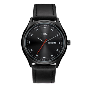TOMI Minimalist Men's Watch Business Casual Men's And Women's Quartz Watch Fashionable And Versatile Calendar Quartz Watch