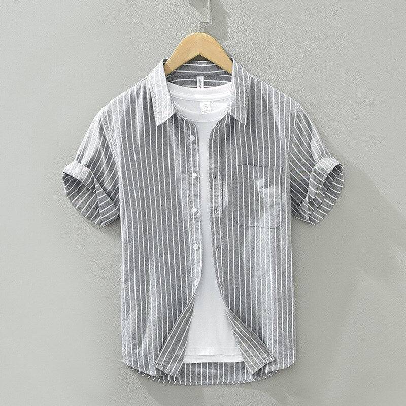 Camisa de Verão Listrada - Bob