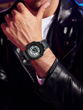 TOMI New Night Light Digital Men Electronic Watch Dual Display Outdoor Waterproof Military Sports Electronic Watch Student Watch