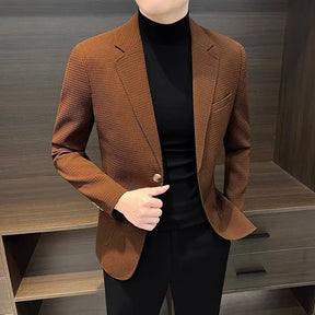 Jaqueta Masculina Slim Fit Style Suits