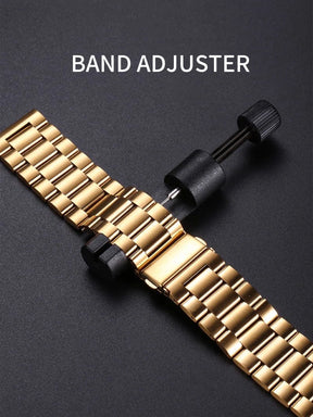 TOMI New 4PCS Luxury Men Watch Gift Set High Quality Steel Strip Striped Dial Calendar Men Quartz Watch Clock Gifts Reloj