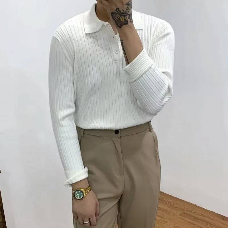 Camisa Texturizada Manga Longa