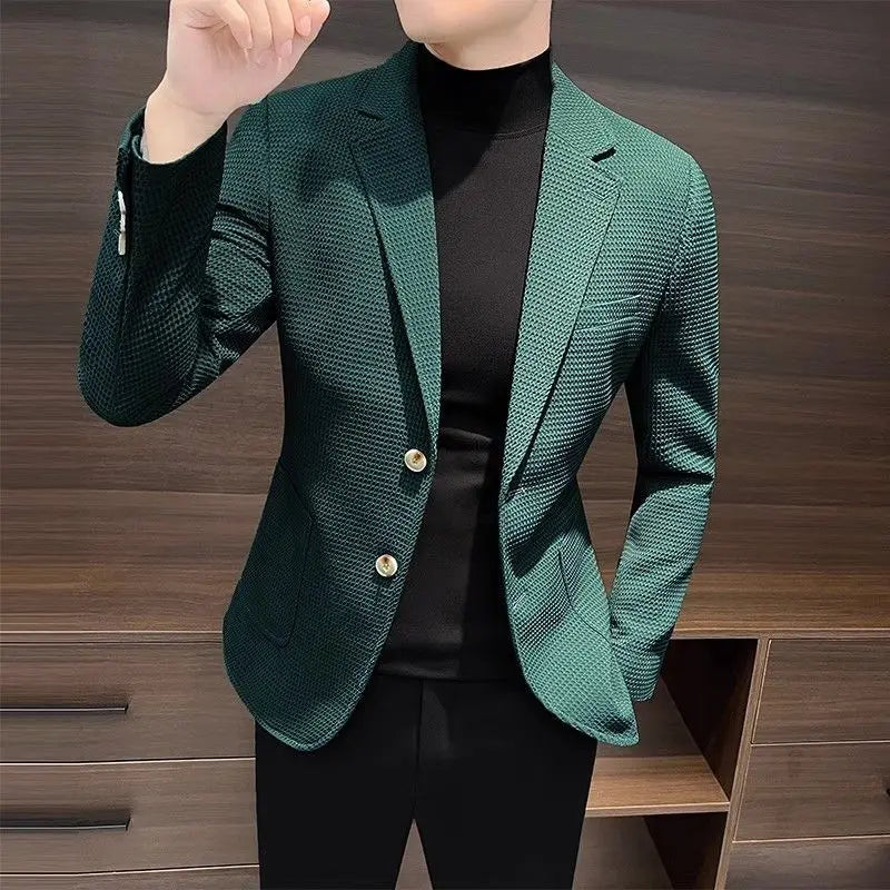 Jaqueta Masculina Slim Fit Style Suits