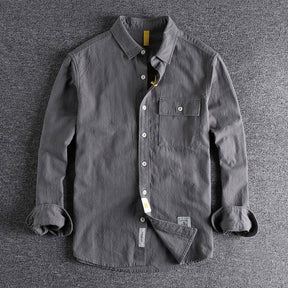 Camisa manga longa de algodão - Jhon