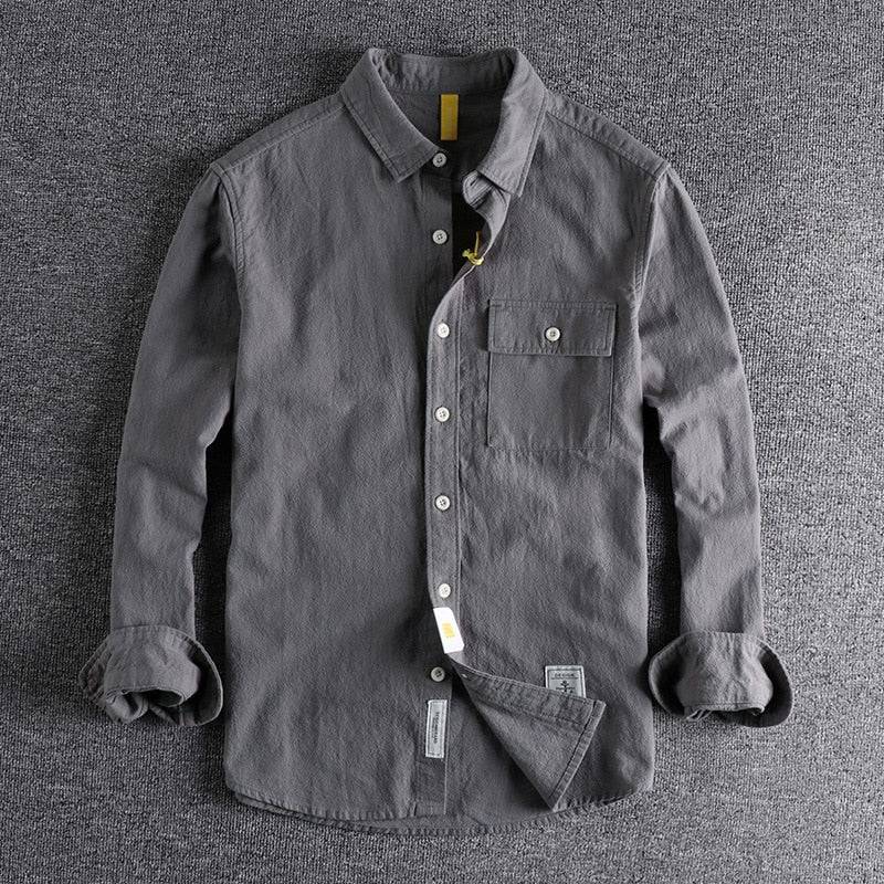 Camisa manga longa de algodão - Jhon