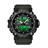 TOMI Men's LED Waterproof Digital Watch Men's Fitness Electronic Watch Multi functional Military Sports Watch Children's Gift