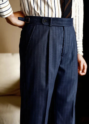 Calça Social Listrada - Elegancy