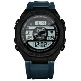 TOMI New Night Light Digital Men Electronic Watch Dual Display Outdoor Waterproof Military Sports Electronic Watch Student Watch
