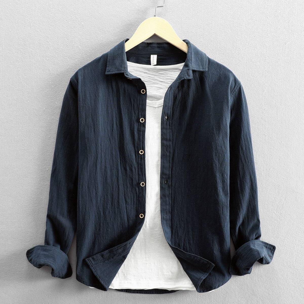 Camisa sólida Maurice