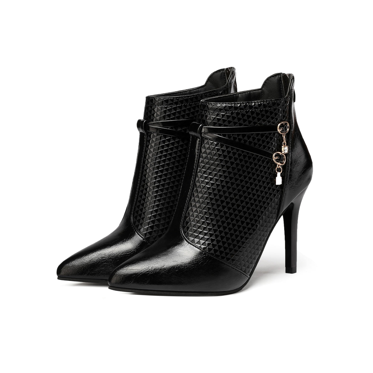 Bota Feminina De Salto Fino
