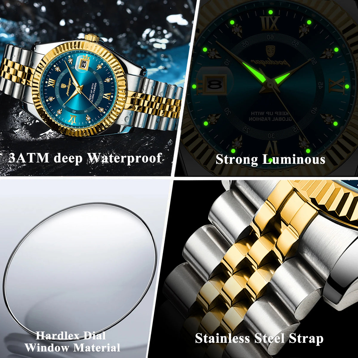 Relógio Luxury Sport Wrist