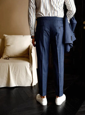 Calça Social Listrada - Elegancy