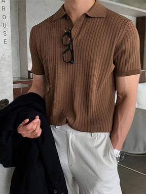 Camisa Polo Texturizada
