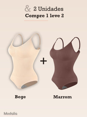 BODY MODELADOR SLIM CONTROL ( COMPRE 1 LEVE 2 )