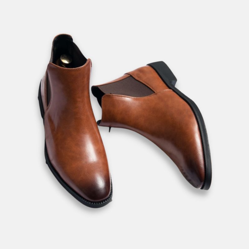 Bota Masculina em Couro - Chelsea