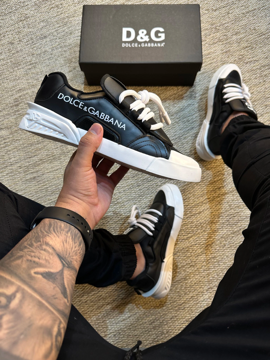 Ténis Dolce&Gabbana Luxo Lançamento 1ª Linha