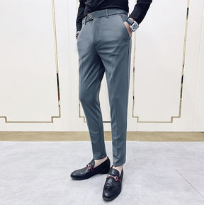 Calças Antonios Gray Casual Outfit Pants