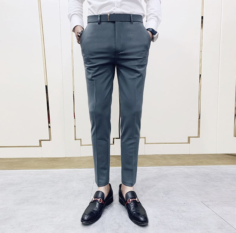 Calças Antonios Gray Casual Outfit Pants