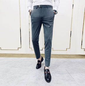 Calças Antonios Gray Casual Outfit Pants