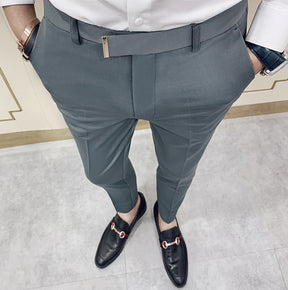 Calças Antonios Gray Casual Outfit Pants