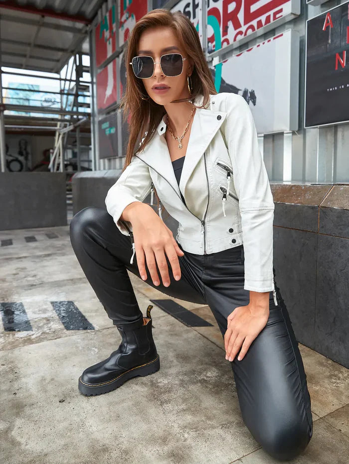 Jaqueta Feminina Branca RL- Megalinz