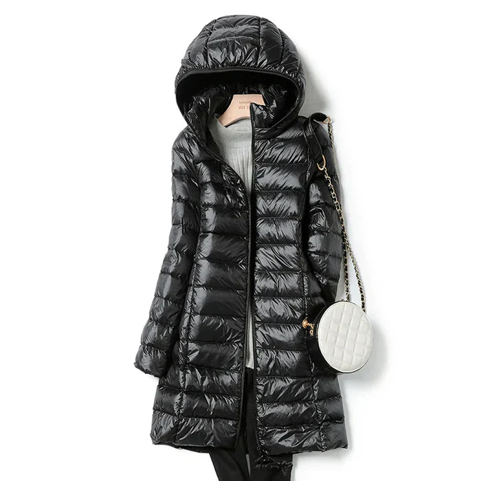 Jaqueta Parka Feminina Puffer Justa Fashion - Megalinz