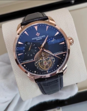 PATEK PHILIPPHE TOURBILION PERPETUAL ROSE PREMIUM AAA+ 44MM - A PROVA DÁGUA 10ATM