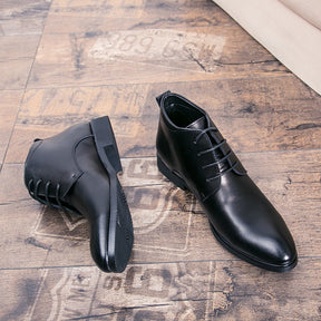 Bota cano médio em Couro Italiano - Joseff