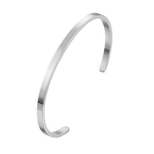 Bracelete Minimalista em Aço Inoxidável
