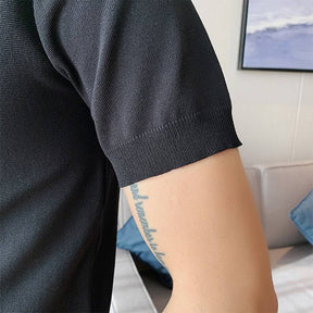 Camisa Polo Listrada de Verão