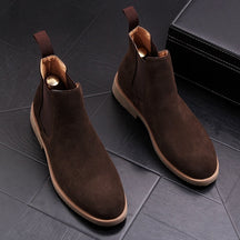 Antonios Winter Suede Boots Men
