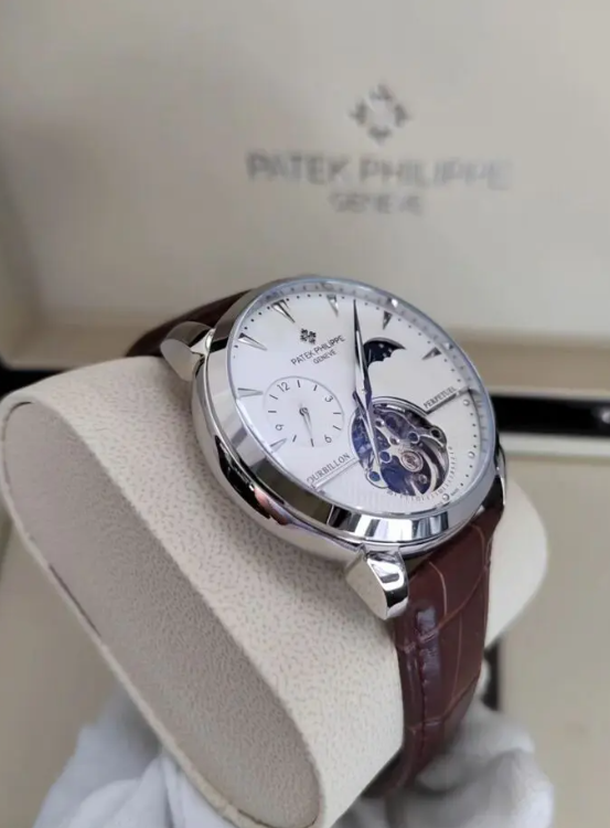 PATEK PHILIPPHE TOURBILION PERPETUAL ROSE PREMIUM AAA+ 44MM - A PROVA DÁGUA 10ATM