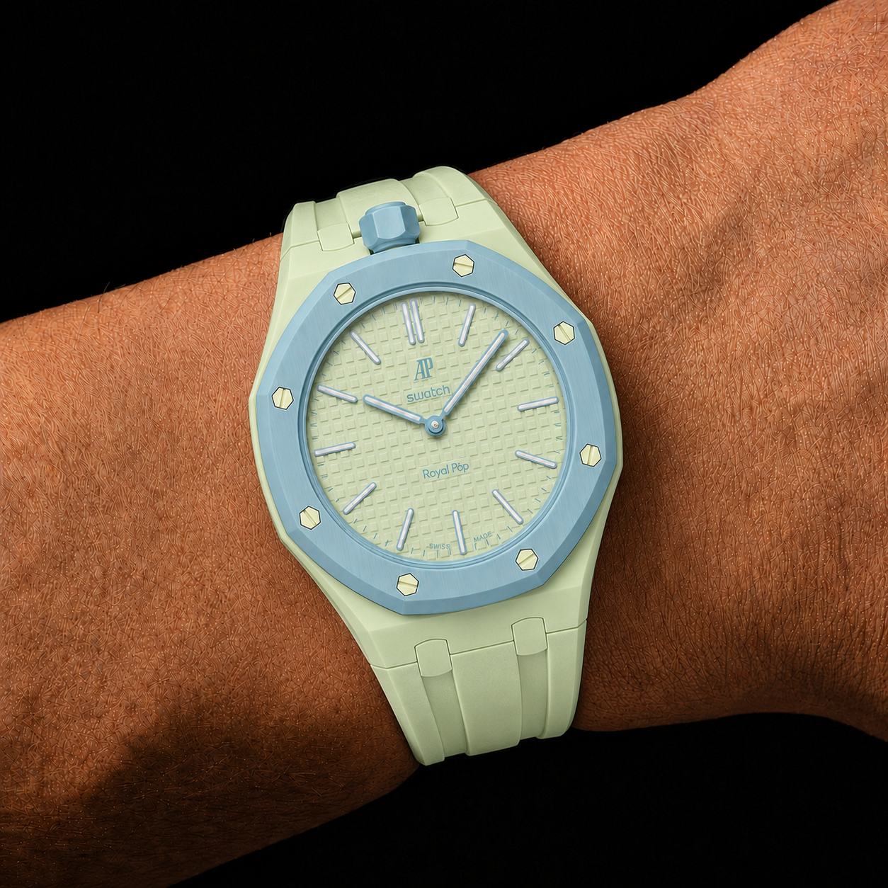 Verde Limão — Pulseira de Borracha — Lépine