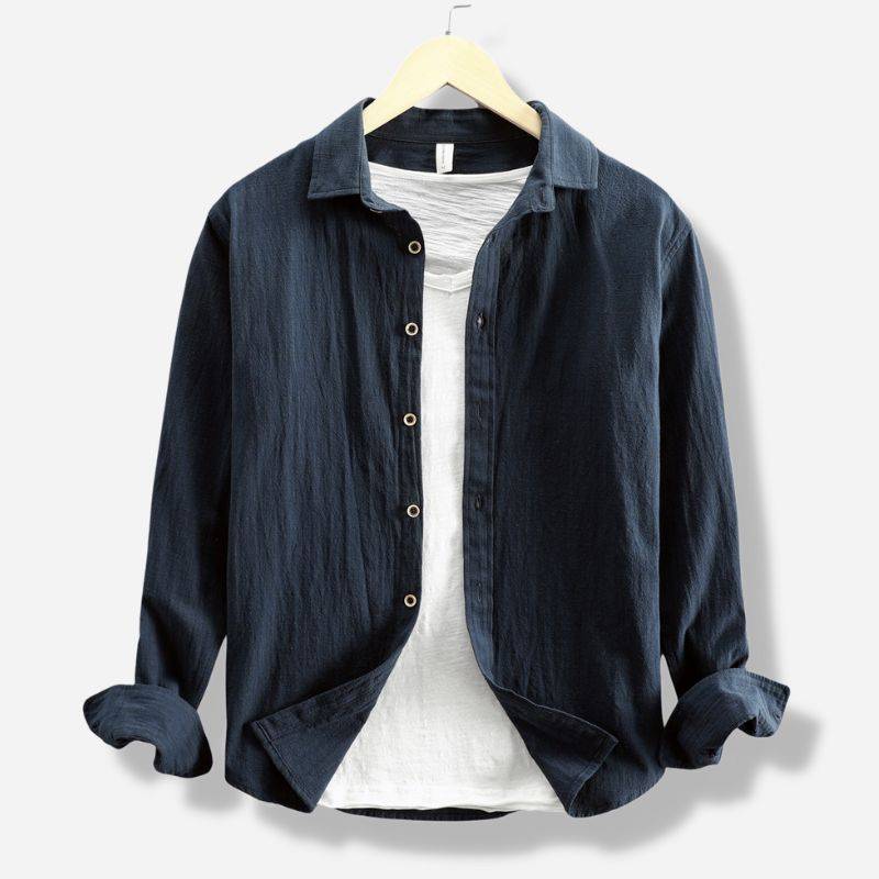 Camisa sólida Maurice